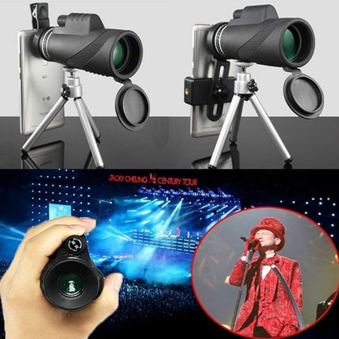 Telescopio versión nocturna con trípode