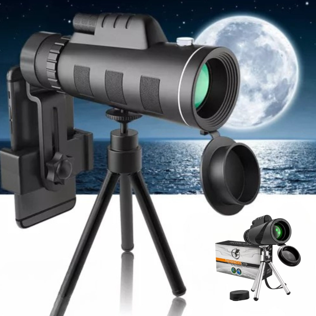Telescopio versión nocturna con trípode