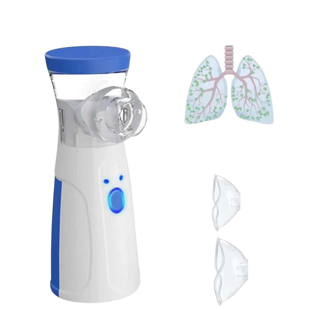 NEBULIZADOR INALAMBRICO MAX PRO PARA ADULTOS Y NIÑOS COMPRA 1 Y LLEVA 2
