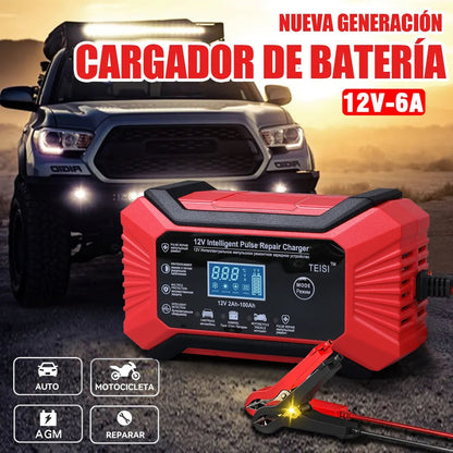 Cargador de Baterias - NUNCA MÁS TE QUEDES VARADO: ARRANCA TU AUTO EN SEGUNDOS