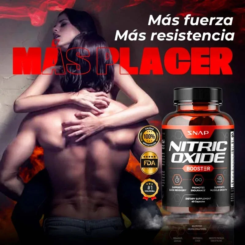 Nitric Oxide Bienestar Masculino Natural y efectivo