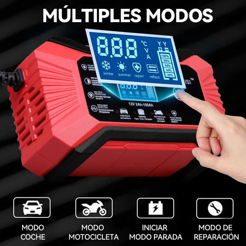 Cargador de Baterias - NUNCA MÁS TE QUEDES VARADO: ARRANCA TU AUTO EN SEGUNDOS