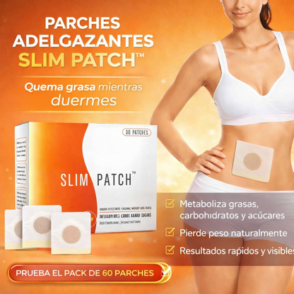 Parches Slim Patch™ adelgazantes  (Pack 2 Cajas De 60 Parches)