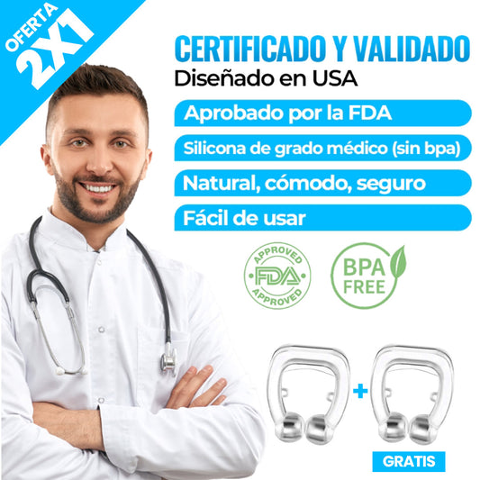Dispositivo Nasal Antironquidos [OFERTA 2X1]