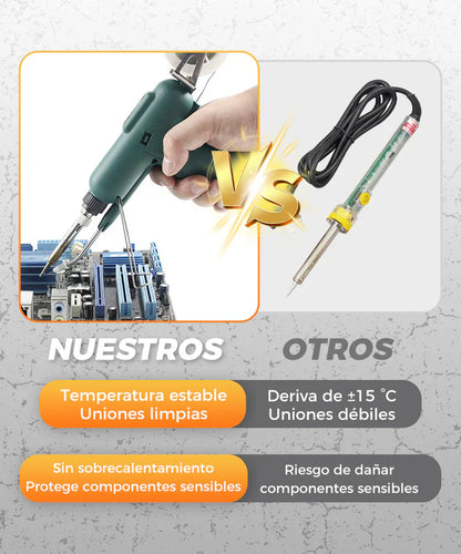 Soldador Eléctrico 80W de Alta Eficiencia + Kit De Reparación