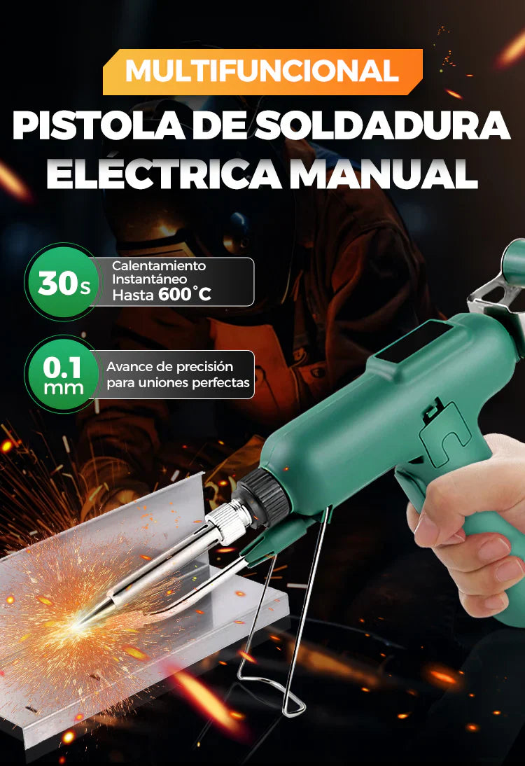 Soldador Eléctrico 80W de Alta Eficiencia + Kit De Reparación