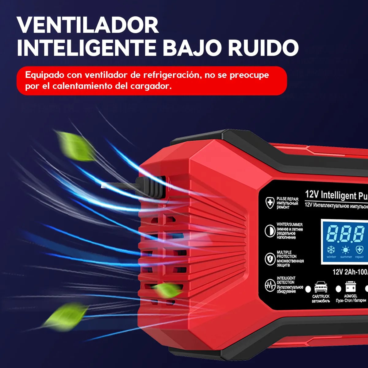 Cargador de Baterias - NUNCA MÁS TE QUEDES VARADO: ARRANCA TU AUTO EN SEGUNDOS