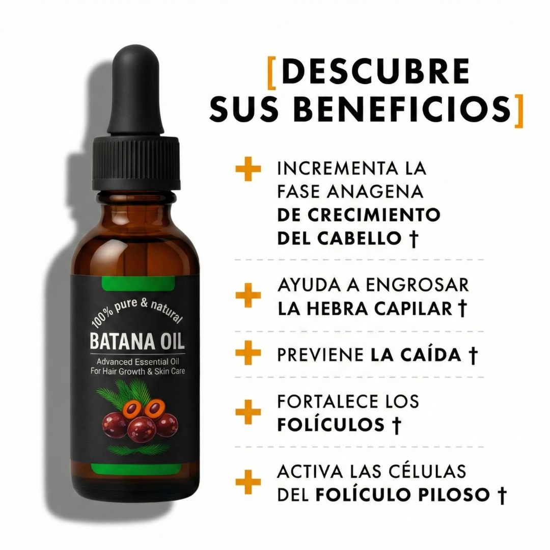 Aceite de Batana Premium 2 en 1 – Tratamiento Capilar Reparación y Crecimiento Capilar