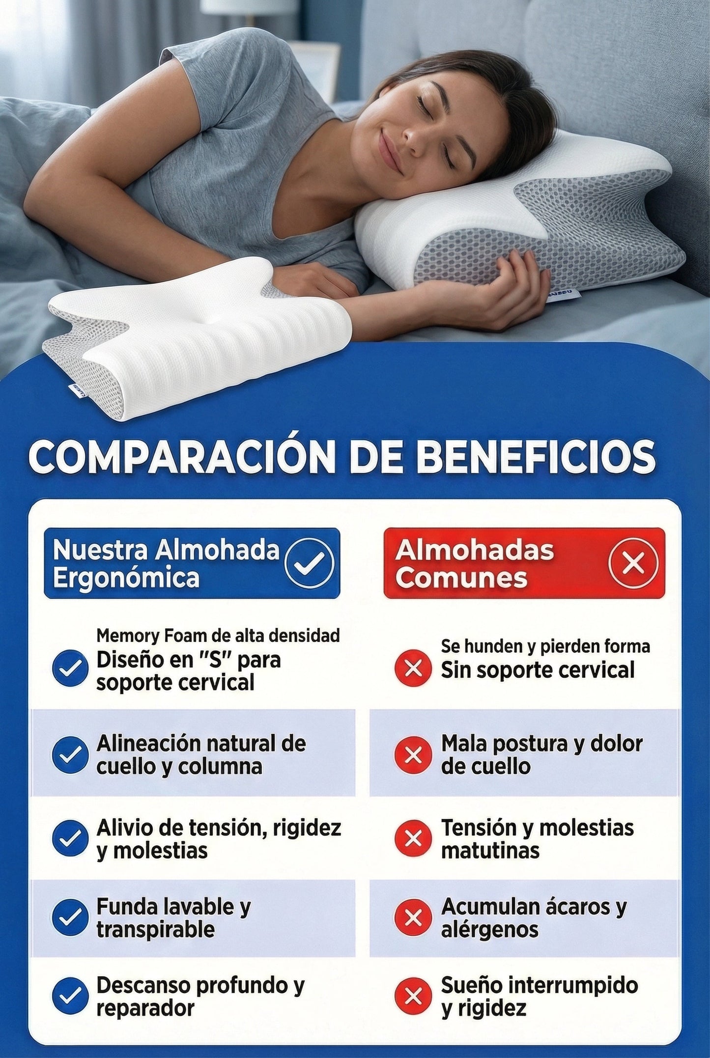 Almohada Ortopédica Pro