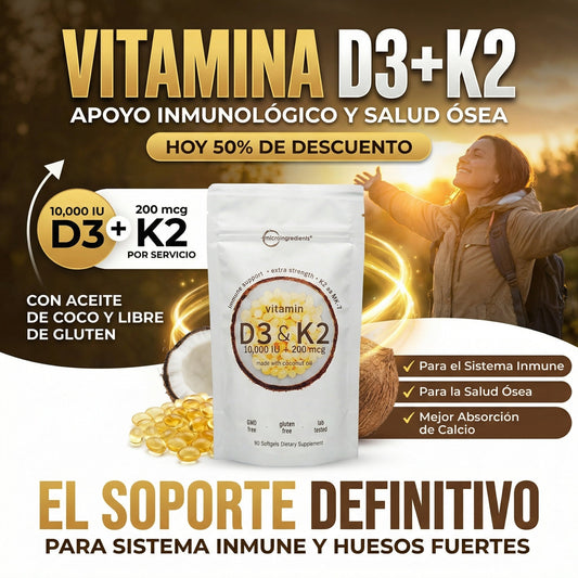 D3-K2 Capsula Blanda
